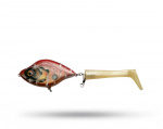 Esox Inc Tease Tail - Red Perch Esox Inc Tease Tail - Red Perch